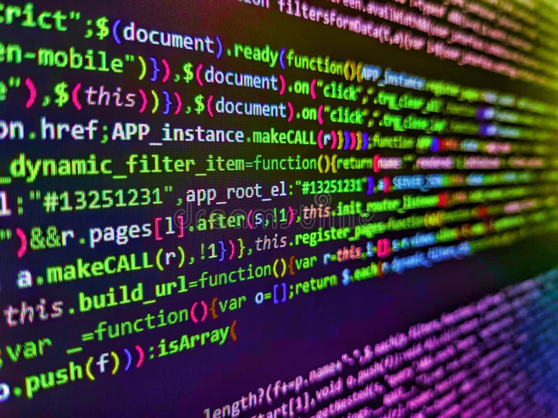 Search engine optimization for better rankings with anchor tags for keyword planning and targeting. HTML and CSS code developing screenshot. Programming code abstract background screen of software