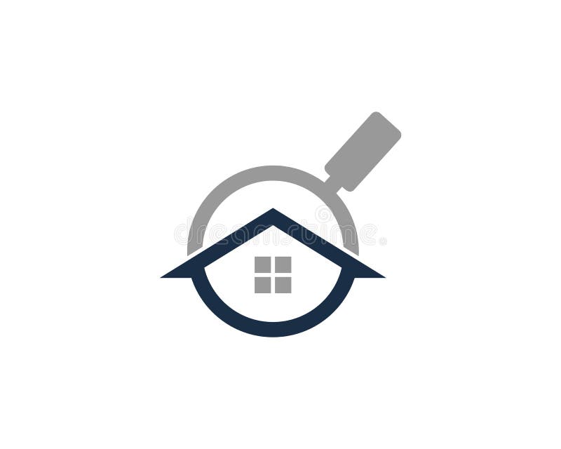 Search Find House Home Icon Logo Design Element Stock Vector - Illustration  of apartment, element: 95678758