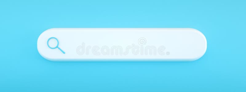 Search or Magnifying Glass in Blank Stock Illustration Illustration of modern, magnifying