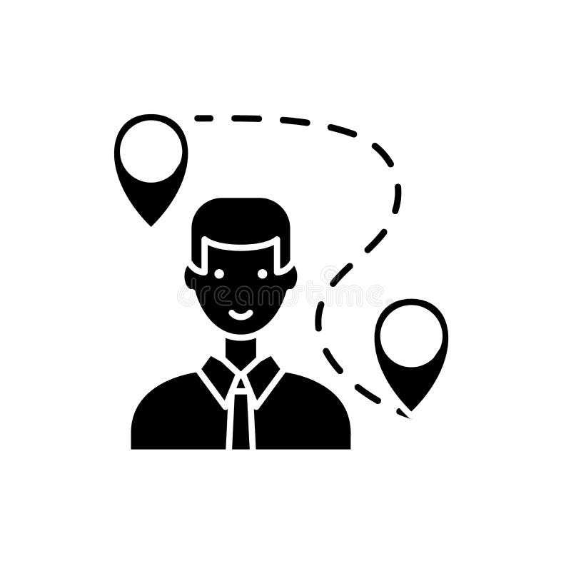 Search for a solution black icon, vector sign on isolated background. Search for a solution concept symbol, illustration vector illustration