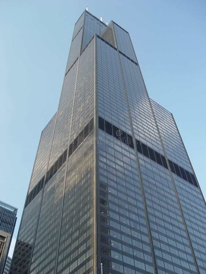 The Sears Tower editorial image. Image of elevators, sunlight - 1953245