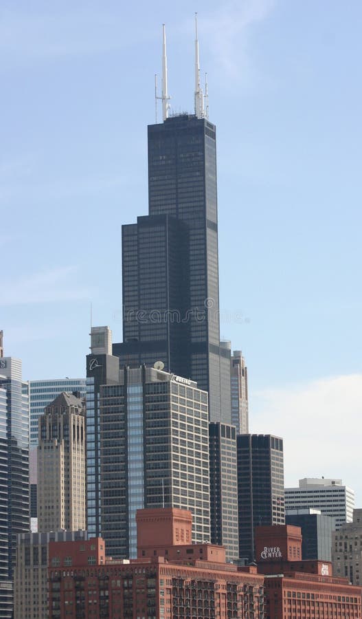 The Sears Tower in Chicago. Editorial Photo Image of former