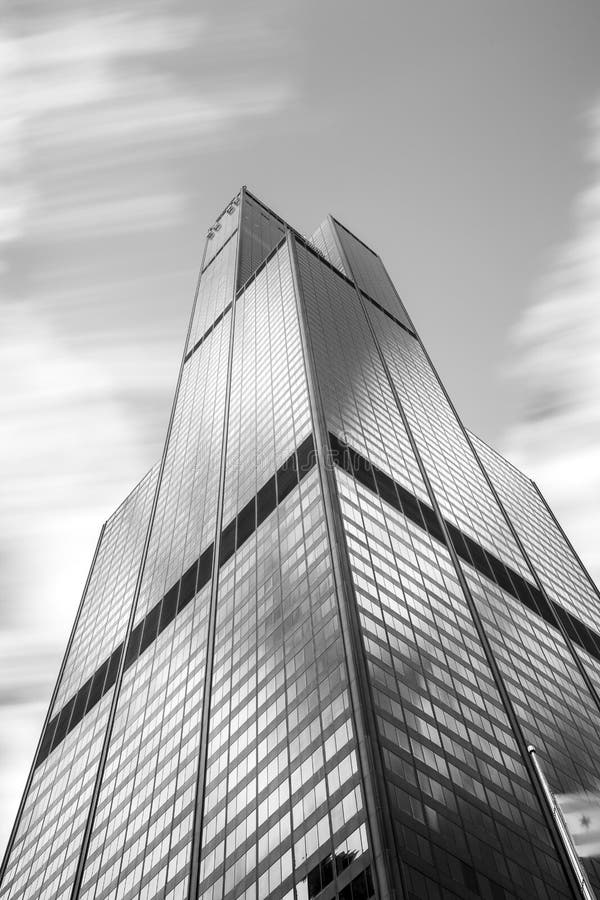 Sears Tower, Chicago, USA editorial stock image. Image of apartment