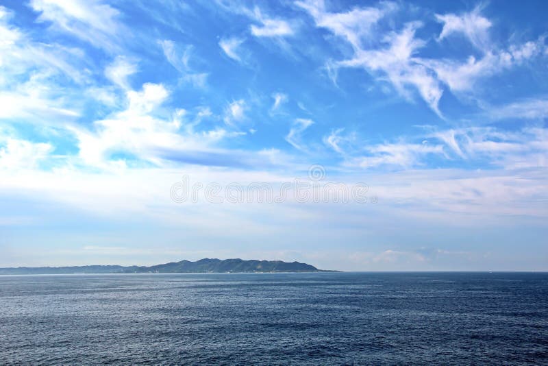 Seascapes. Various Kinds of Colorful Blue Sky, Sun, Clouds and Open ...