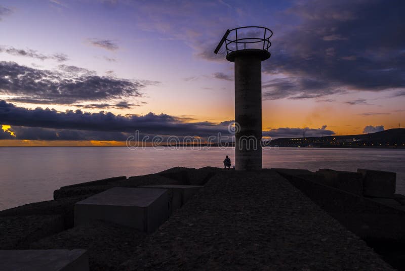 Seashore wschód słońca zdjęcie stock Seashore wschód słońca zdjęcie stock