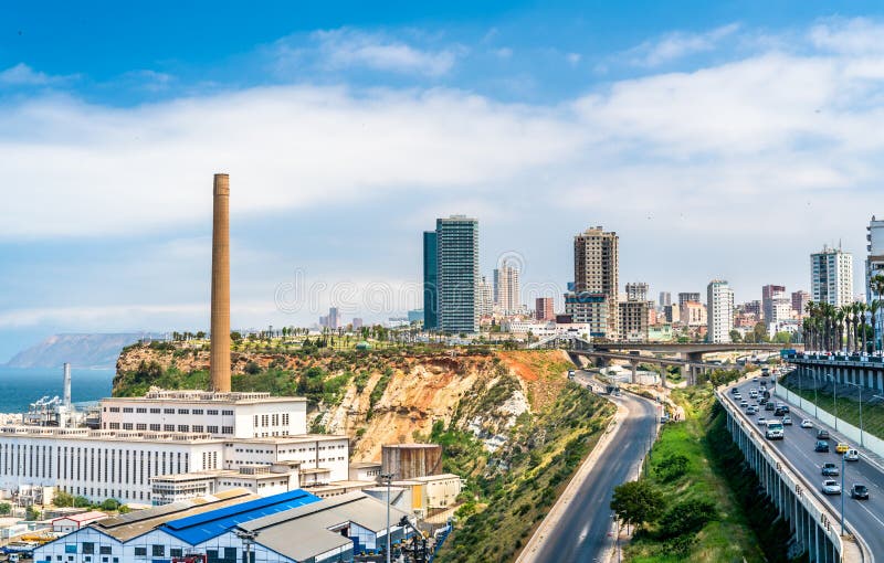 Port of Oran, a Coastal City in Algeria Stock Image - Image of ...