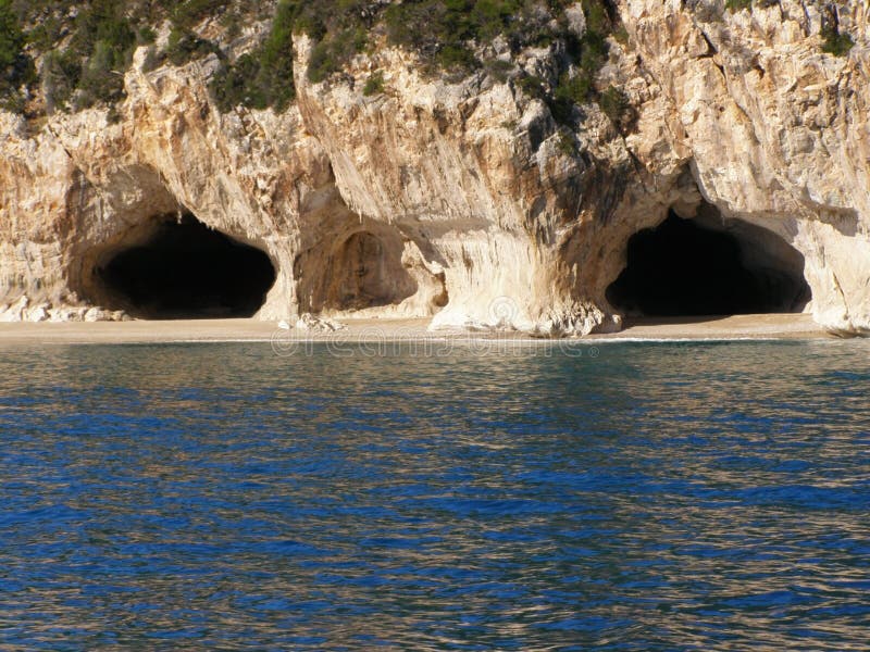 Seaside caves