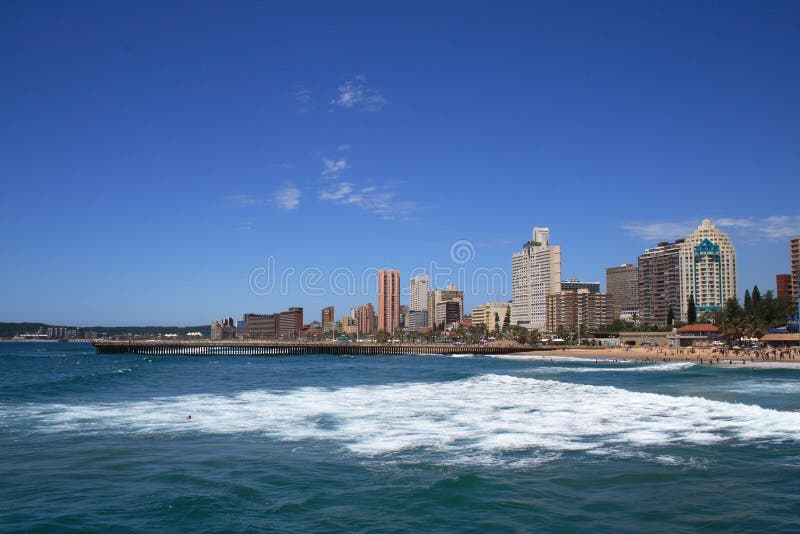 Durban city downtown stock photo. Image of houses, bright 24771506