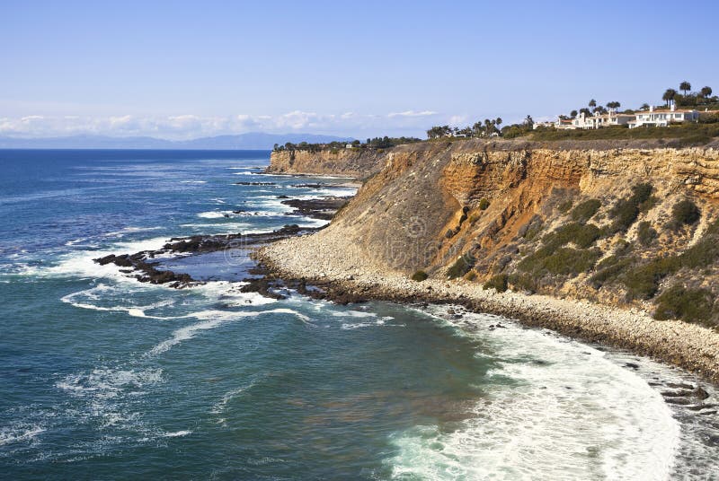 Seaside in Los Angeles royalty free stock image