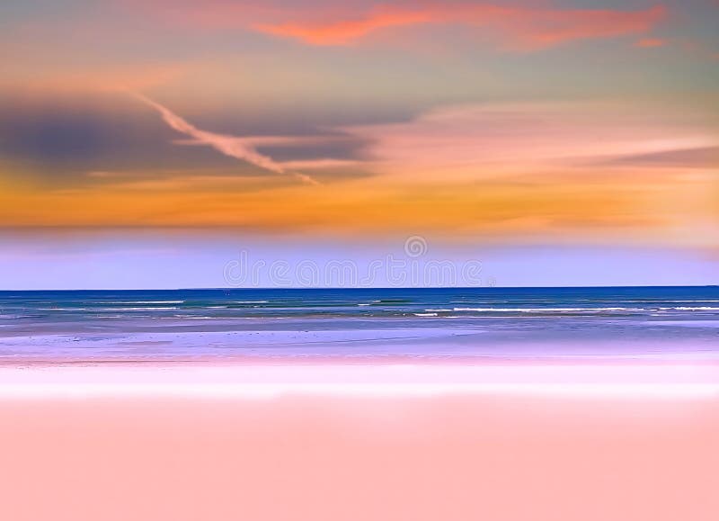 Chiêm ngưỡng hoàng hôn mây vàng hồng trên bãi biển nước biển xanh sẽ mang lại cho bạn những trải nghiệm tuyệt vời và không thể quên. Hãy cùng đắm chìm trong khung cảnh tuyệt đẹp này để thấy rõ sự đẹp đẽ của thiên nhiên.