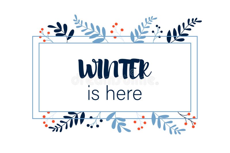 Seasonal Background with Elements. Modern Flat Design. Vector