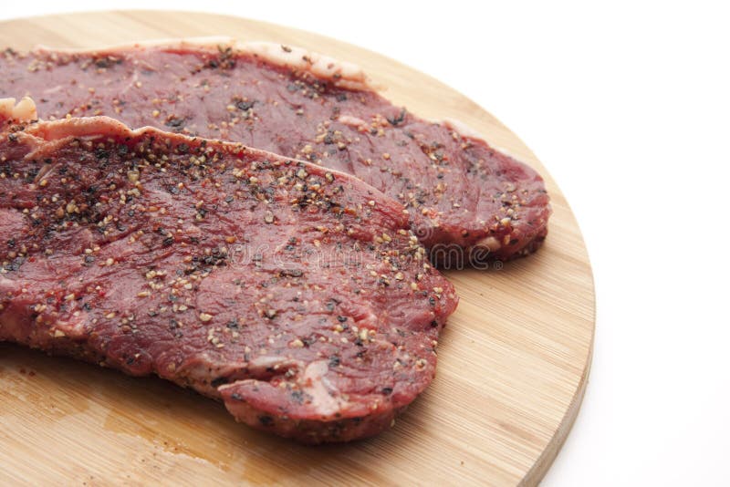 Seasoned steak