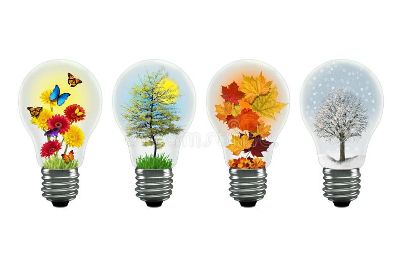 Seasons lightbulb