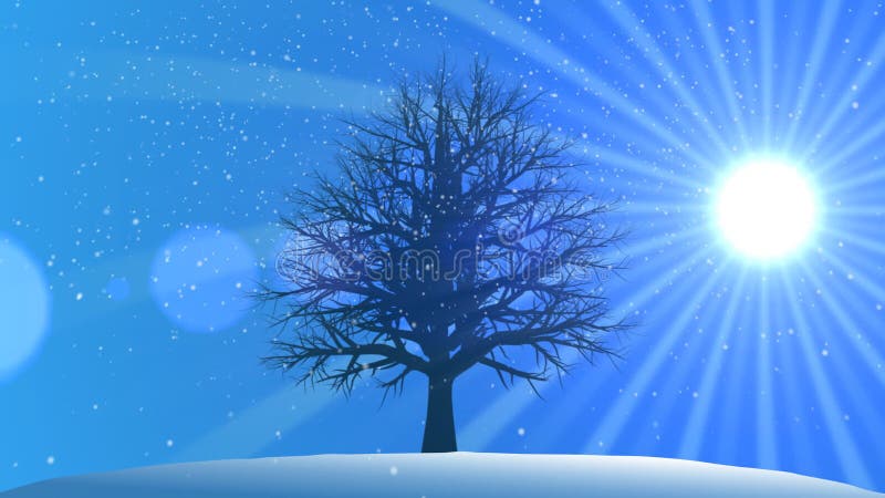 4 Seasons: Winter (Animated Background) Stock Video - Video of grass,  develope: 41375659