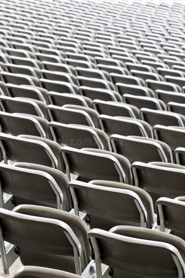 Seat backs at an event stock photo. Image of rows, concert - 4659490