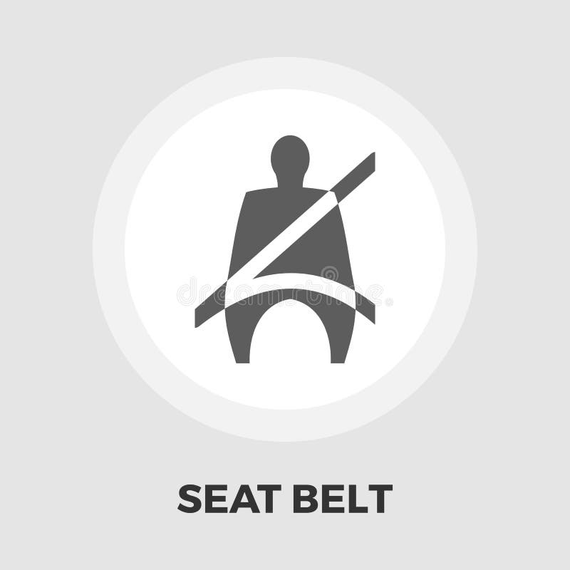 Seat Belt Icon Dashboard Stock Illustrations 437 Seat Belt Icon Dashboard Stock Illustrations