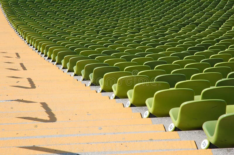 Seating olympic stadium