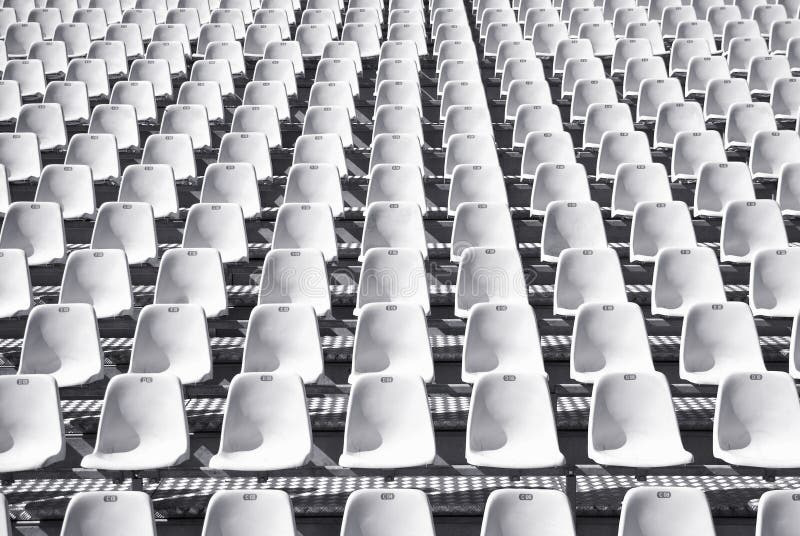 Seats royalty free stock photo