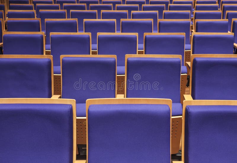 Seats in auditorium