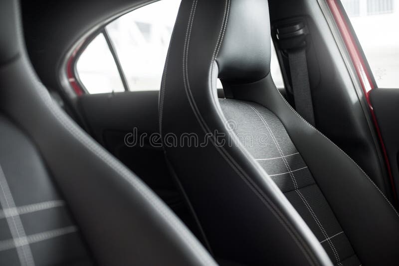 Seats in a German Hatchback Stock Photo Image of seats, sport 30276702