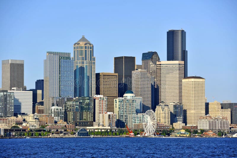 Seattle Downtown royalty free stock image