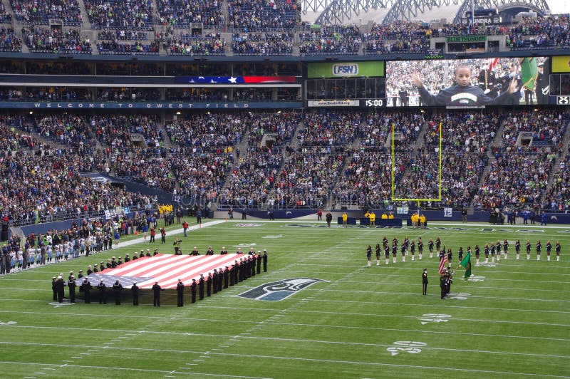 Seattle Seahawks at CenturyLink Field stadium