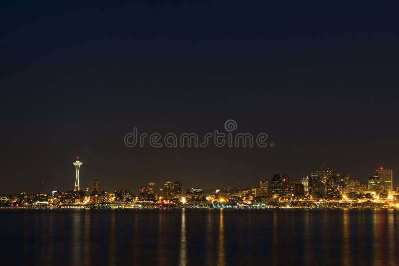 Seattle Skyline at Night