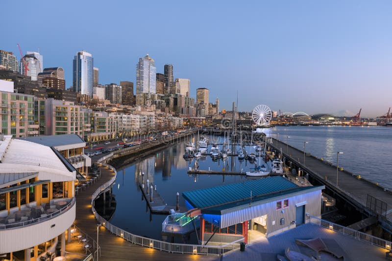 Seattle Wa Usa February 17 2015waterfront Is The Most Popular