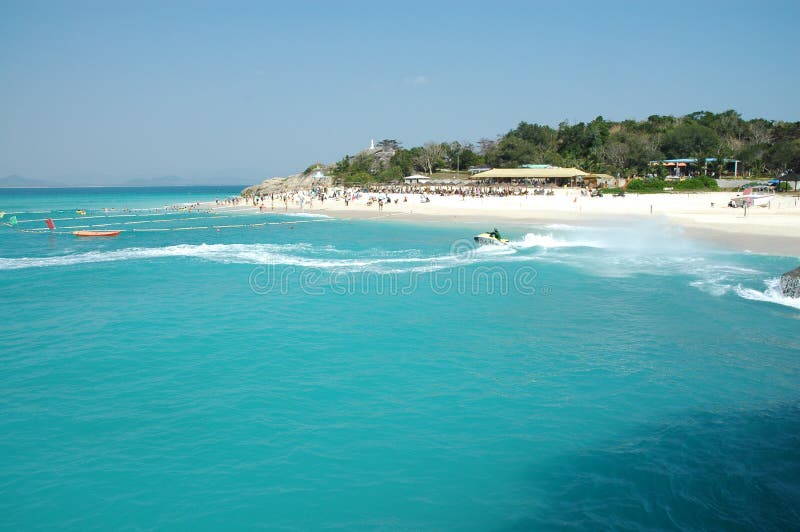 Seawater of wuzhizhou island