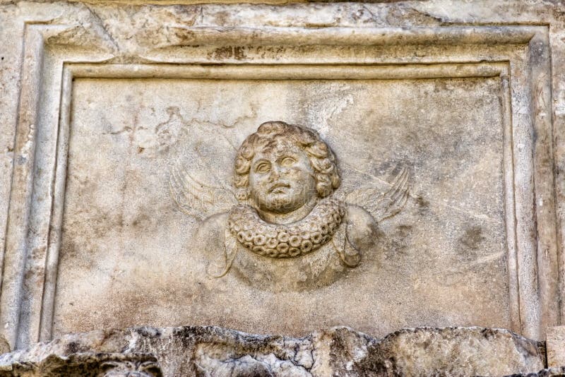 Het Sebasteion stock afbeelding