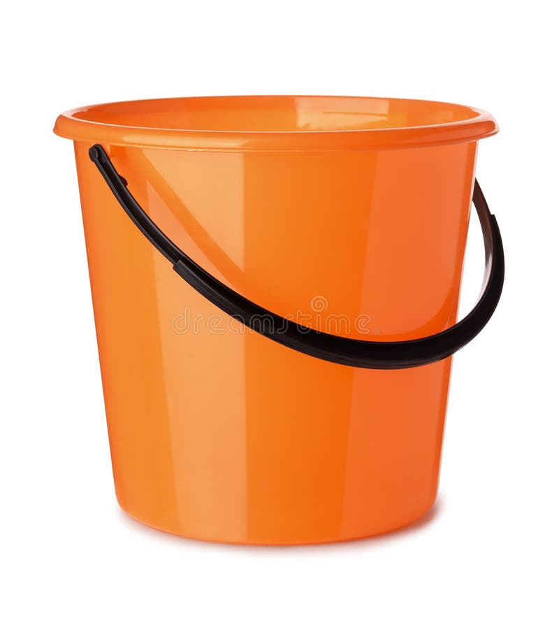 Secchio di plastica immagini stock Secchio di plastica immagini stock