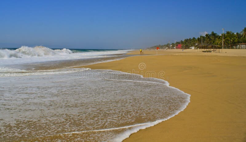 Secluded beach near Acapulco, Mexico