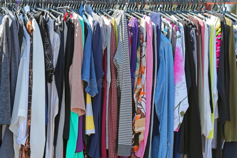 Clothes Rails stock photo. Image of business, isolated - 36353156