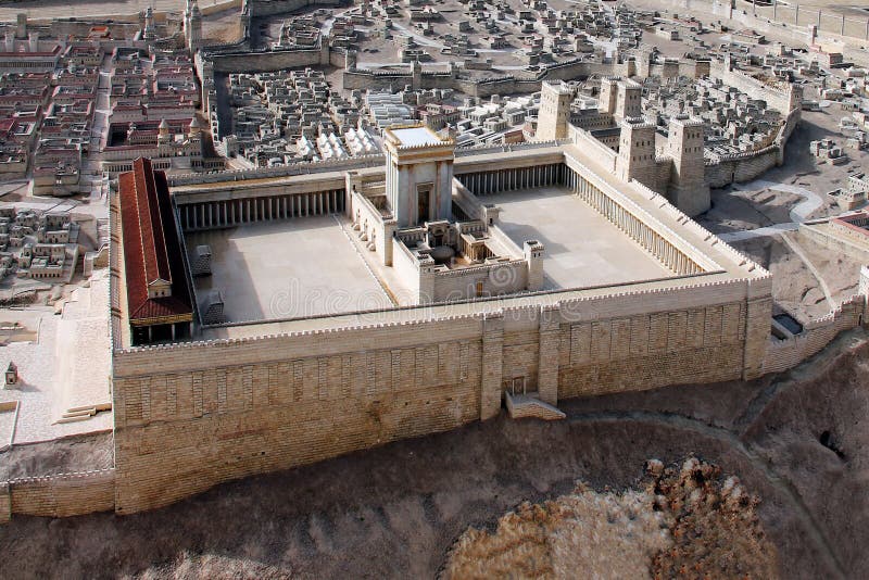 Second Temple. Ancient Jerusalem Stock Image Image of western, historical 38157815