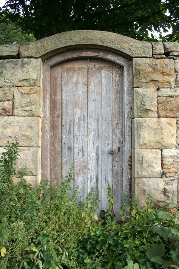 Secret garden door