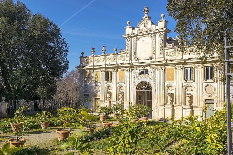 Secret gardens of Villa Borghese, Rome