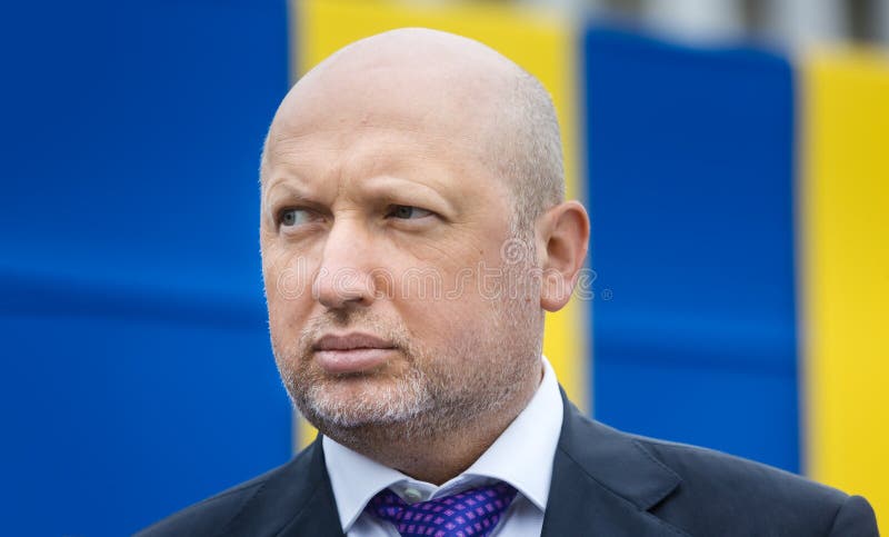 Secretary of the National Security and Defence Oleksandr Turchi stock photography Secretary of the National Security and Defence Oleksandr Turchi stock photography
