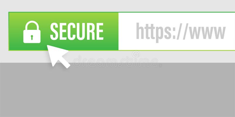 Secure connection icon vector illustration isolated on white background, flat style secured ssl shield symbols. vector illustration