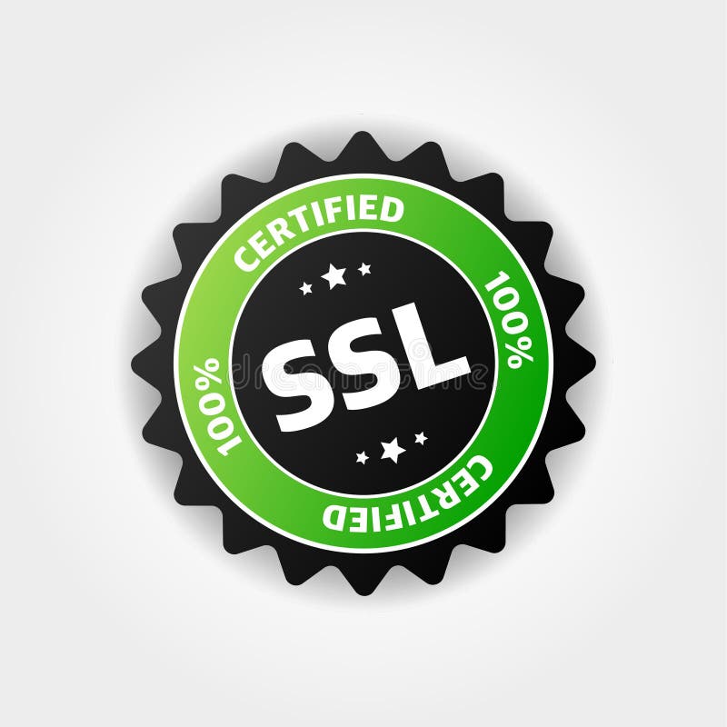 Secure connection icon vector illustration isolated on white background, flat style secured ssl shield symbols vector illustration
