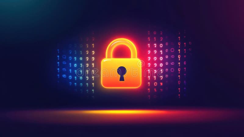 Secure Digital Interface, Change Your Password Day vector illustration