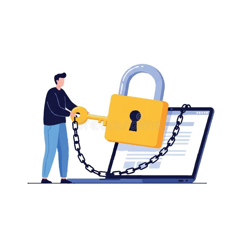 This image showcases a modern and secure online banking login interface featuring clear input fields for username and password a prominent Log In button and visual cues like a lock icon and a shield to emphasize security and trust. Online account log vectors