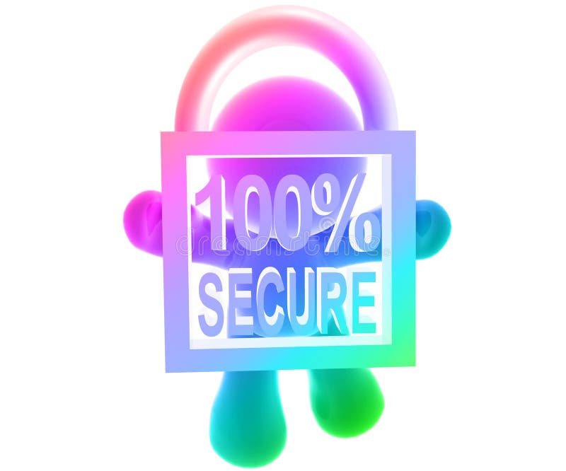 Secure shopping icon symbol