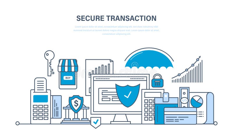 Secure transactions and payments, guarantee security of financial deposits