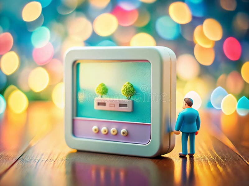 Secure Your Online Identity with This Miniature Password Change Screen A Guide to Digital Security Password Reset and vector illustration