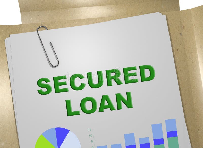 Secured Loan Vector Icon. Secured Loan Editable Stroke Stock Vector