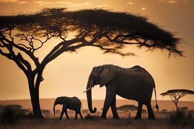 Securing Africas Future Conservation Efforts, Created with Generative