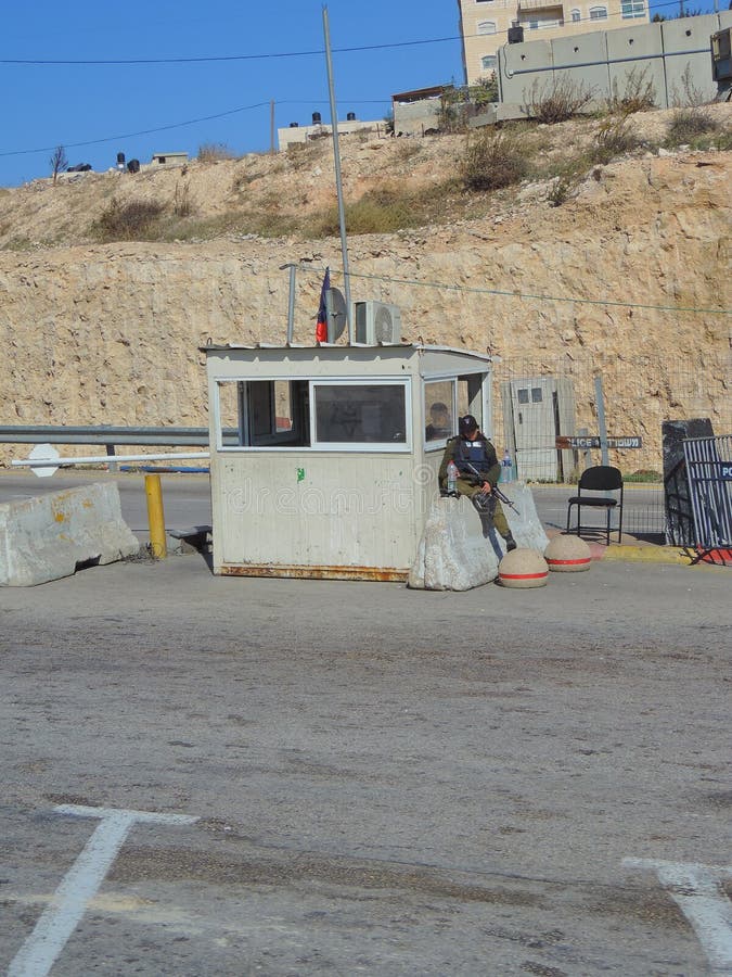 Security at the border between Jordan and Jerusalem