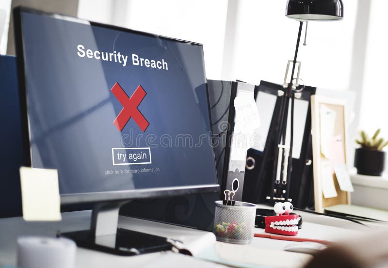 Security Breach Hacker Cyber Crime Privacy Policy Concept royalty free stock images Security Breach Hacker Cyber Crime Privacy Policy Concept royalty free stock images
