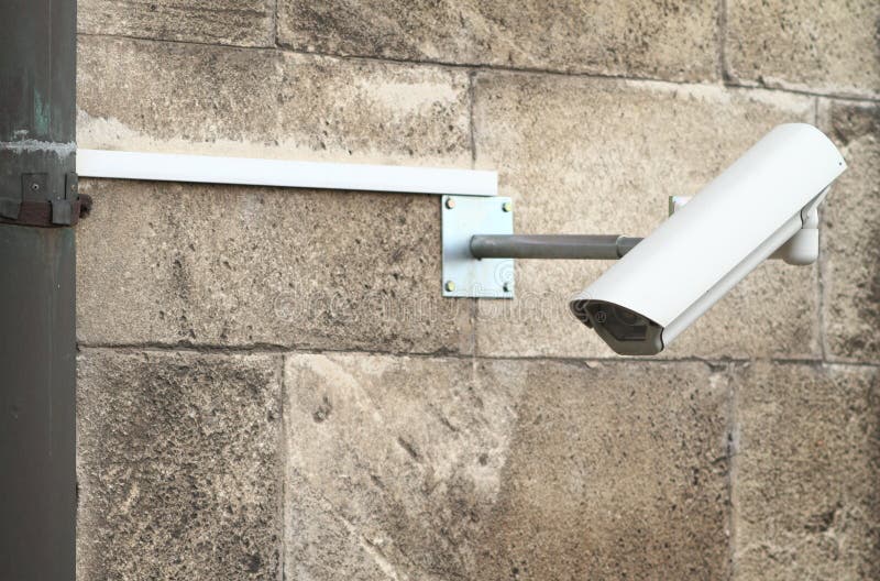 Security camera royalty free stock photography