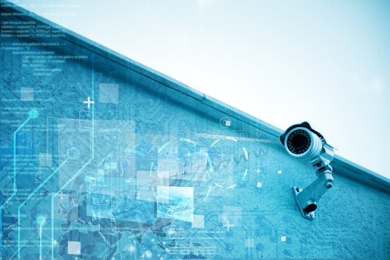 Security camera stock photo Security camera stock photo